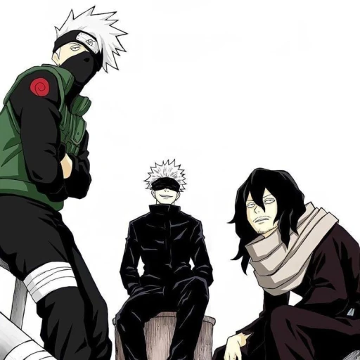 The trio of senseis