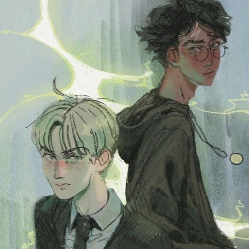 Draco Malfoy and Harry Potter