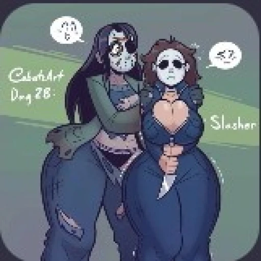 Micheal Myers X Jason Voorhees (Female)