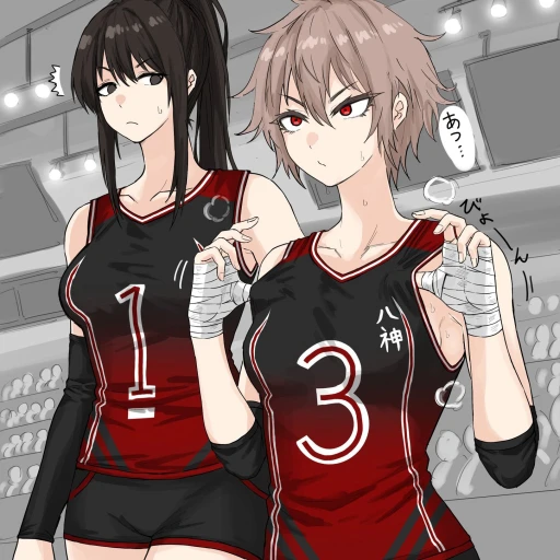 Esmeralda and Kira [Rivals]