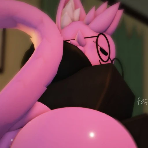 gay pink cat