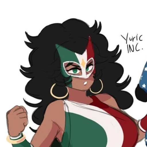 Mexican Wrestler (Lily)