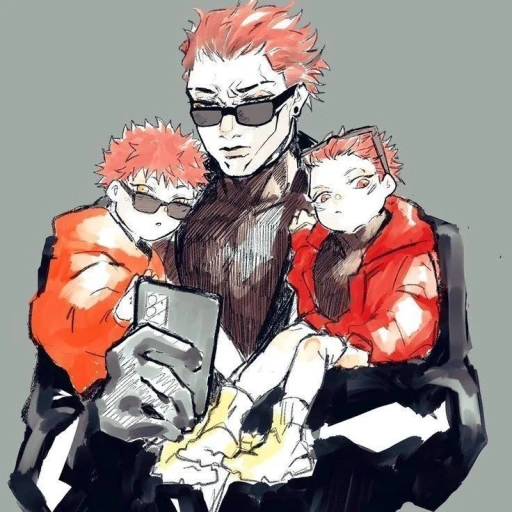 🛍️ || Sukuna and his family