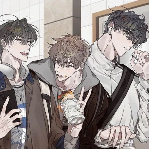Caesar, Liam, Chris.