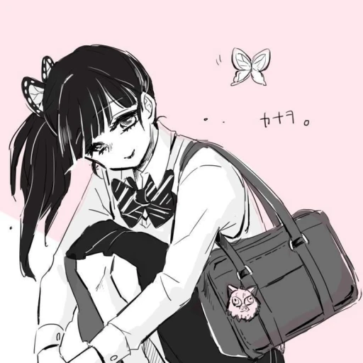 Kanao Tsuyuri + [Academia Kimetsu + Demon Slayer]