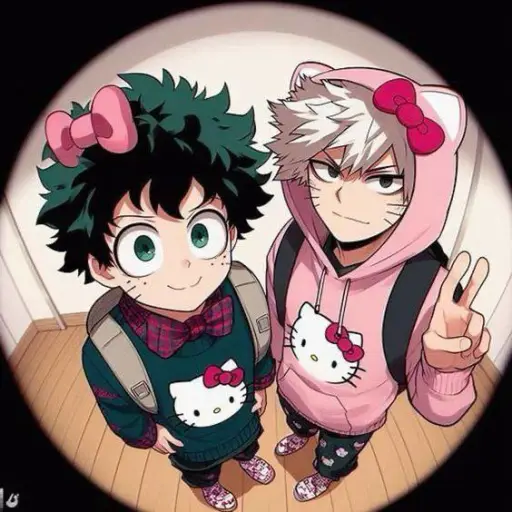Izuku and Bakugo