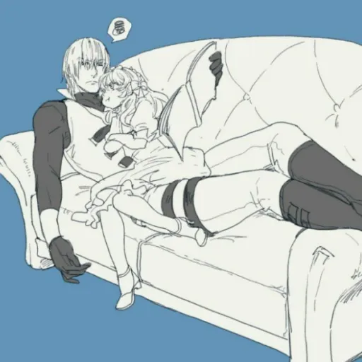 Dante Sparda and Patty Lowell