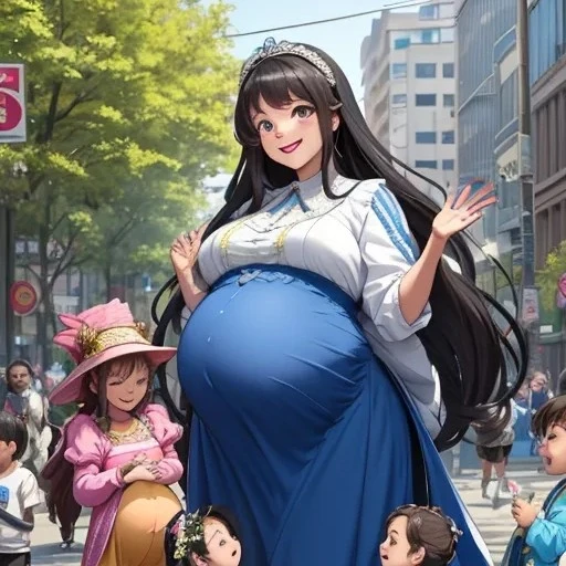 world of giant pregnant women 
