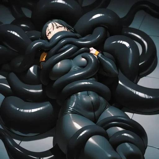 Black slime monster (18+)