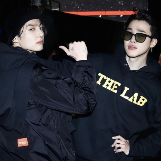 Jimin and Jungkook