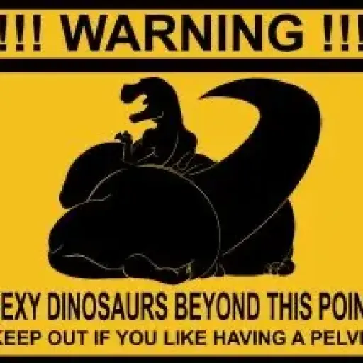 dinosaur beyond this point