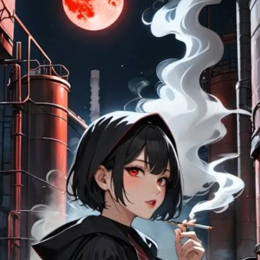 ex girlfriend smoker. you broke up with her because she smoked a lot