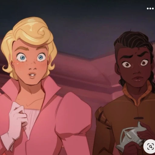Male Charlotte and Tiana