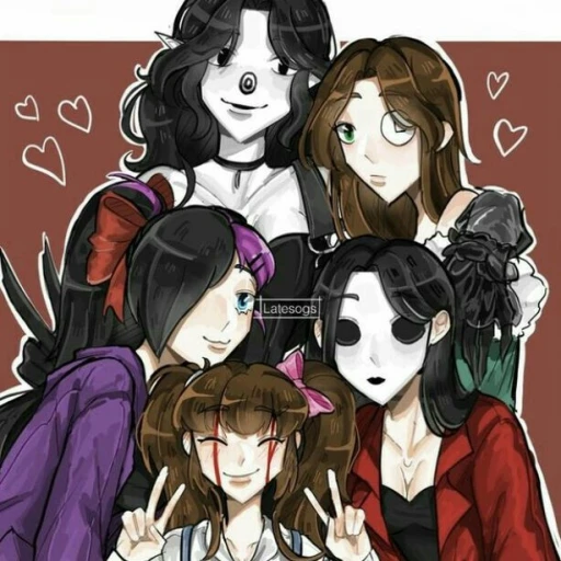 ♡ 》>>> creepypasta friends <<< 《 ♡