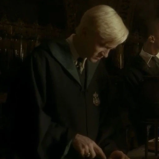 Draco Malfoy.