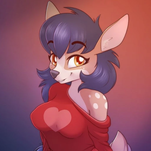 furry deer