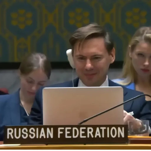 Russian diplomat at the UN