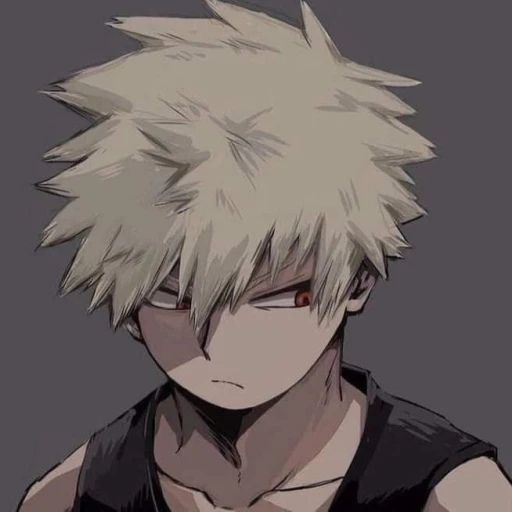 katsuki bakugo (you know you cry just because it's raining)