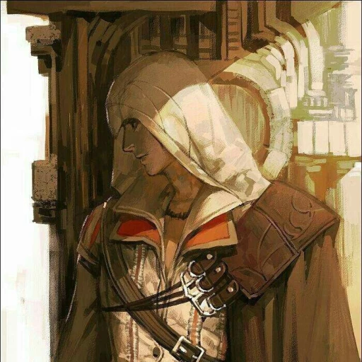 Ezio Auditore god of justice, protection and revenge