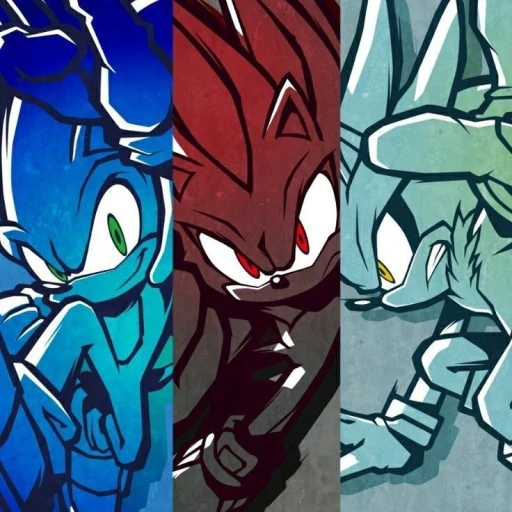 Sonic, Shadow and Silver 🕶️