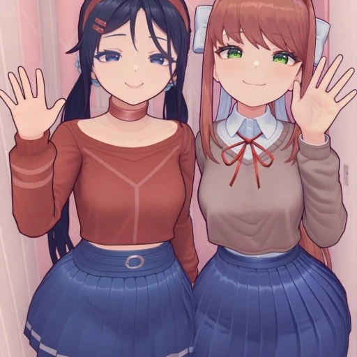 Mita and Monika