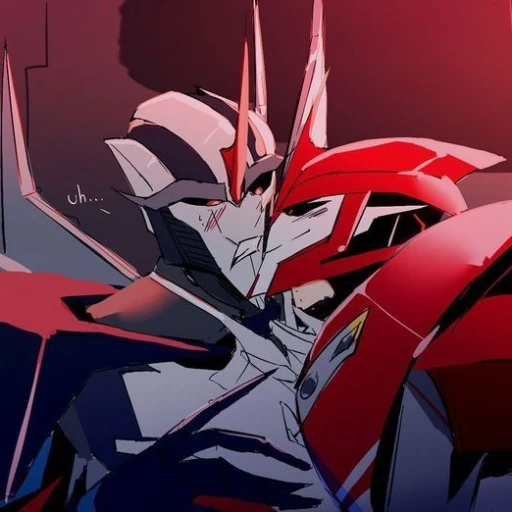 Knockout y Starscream (Transformers Prime.)