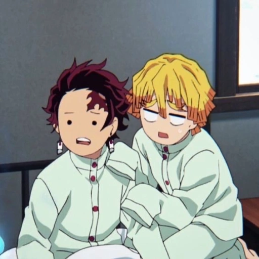 Tanjiro, Zenitsu, and Rengoku.