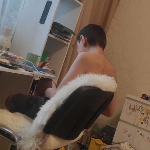 sitting ass