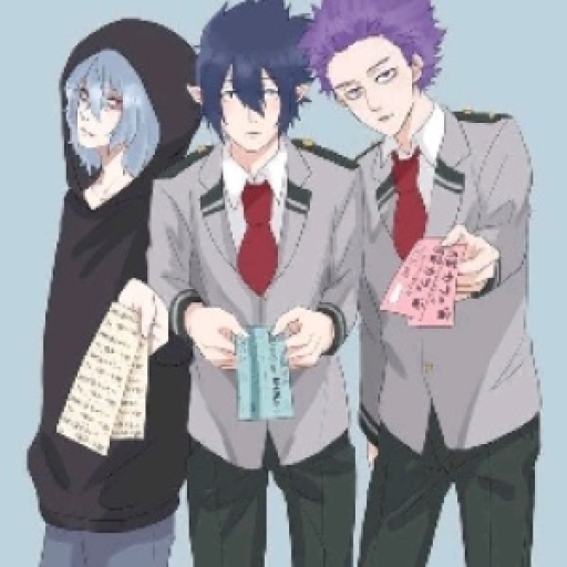 Tomura Shigaraki, Tamaki Amajiki, Shinso Hitoshi