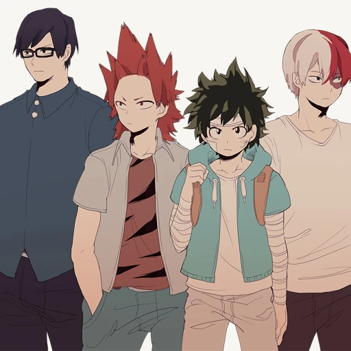 Shota Kirishima Iida Deku