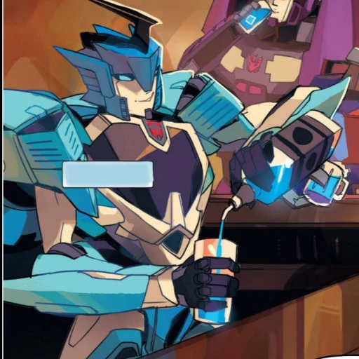 Blur. (Transformers IDW Comics.🥂)