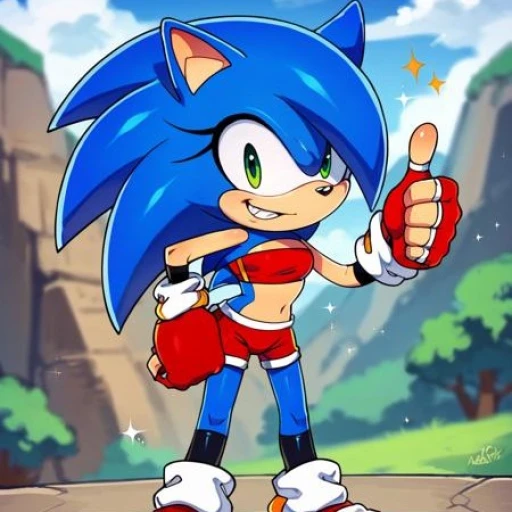 Sonica The Hedgehog