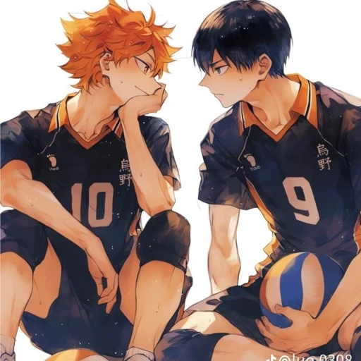 ~°•Hinata and Kageyama•°~