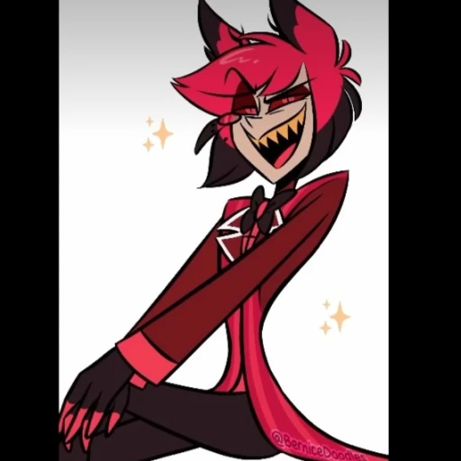 Alastor ✨️ (would be the gossipy aunt) (XD)
