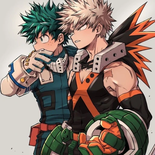 ~°•bakugo and deku•°~