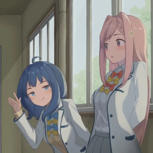 Anna Yanami and Karen Himemiya