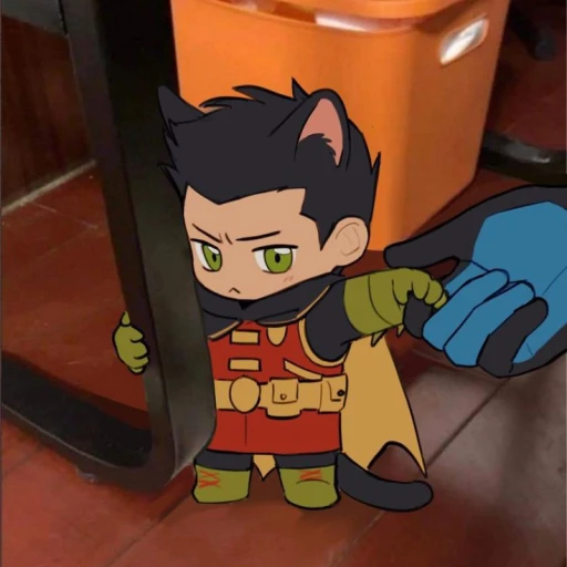 Damian wayne AU GATITO
