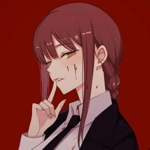 Makima (your domineering boss)