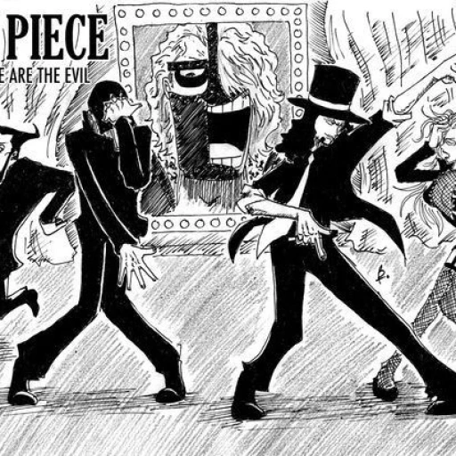 Rob Lucci and Kaku