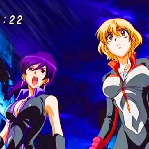 Miki Kurosaki and Megumi Shirakawa