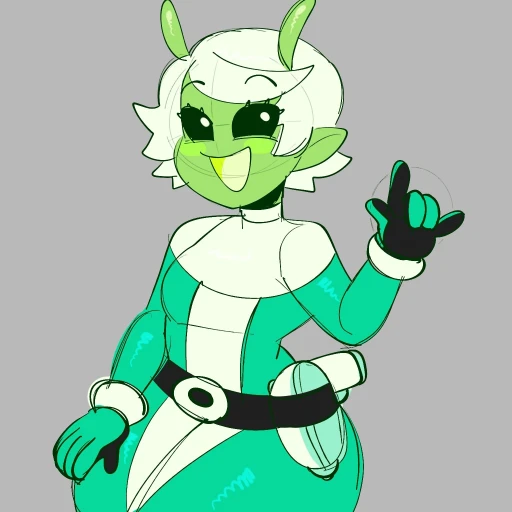 Alien girl