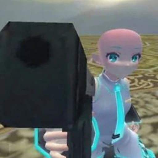 Hatsune Miku bald