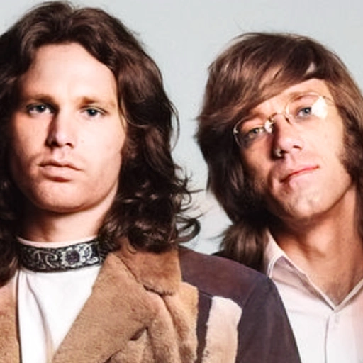 Ray Manzarek x Jim Morrison | Morrison