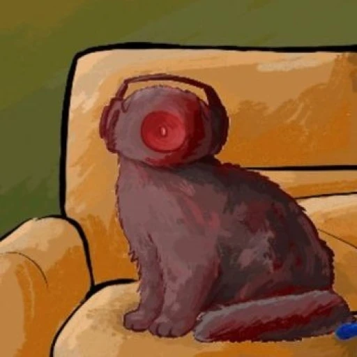 Dark Speaker cat