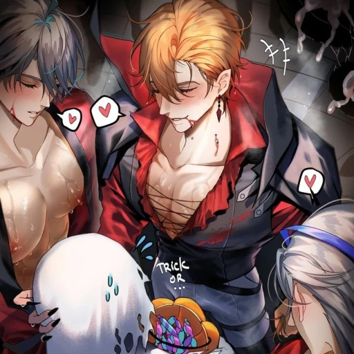 Alejandro, Max and Alex || Halloween version