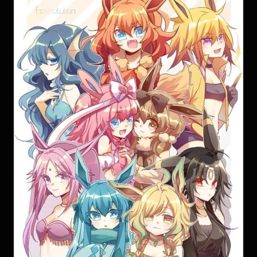 Eeveelutions: Pokégirls Edition