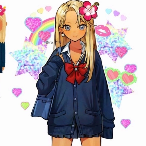 ana | younger girl from your school