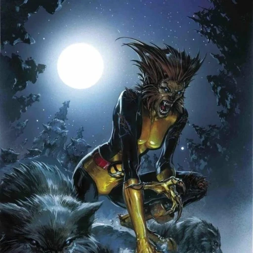 Rahne Sinclair A.K.A Wolfsbane