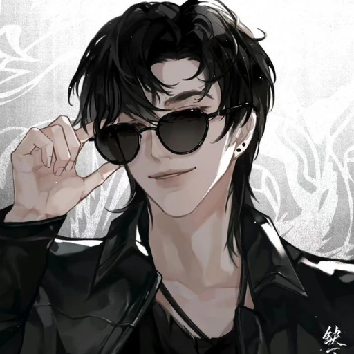 Black glasses