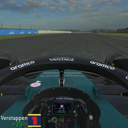 you are in a race